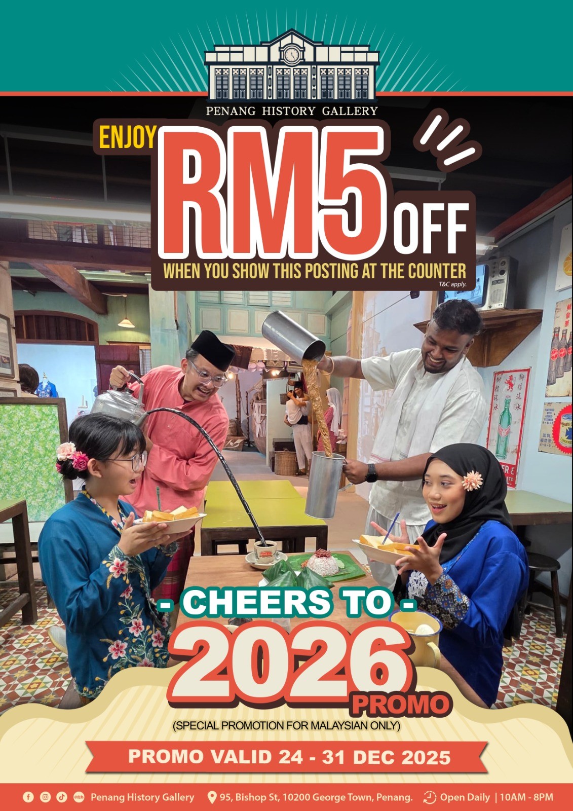 Cheers to 2026 Promo by Penang History Gallery