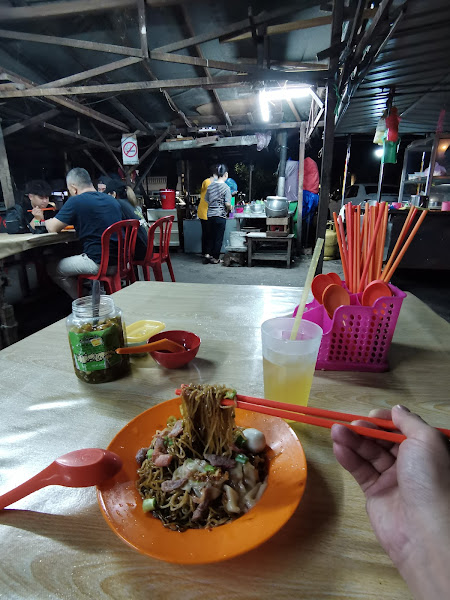 Wan Tan Mee stall